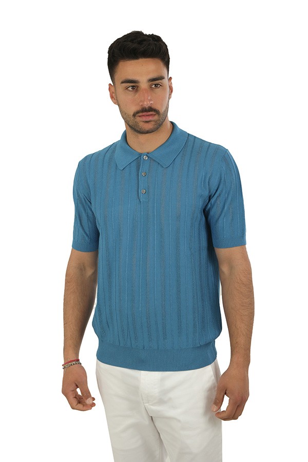 Polo Roberto Collina Denim