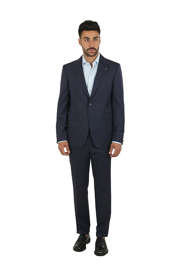 Abito Tagliatore Monopetto Blu