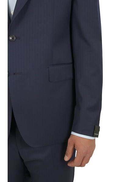 Abito Tagliatore Monopetto Blu