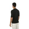 T-Shirt Tagliatore Roden in Seta Nero
