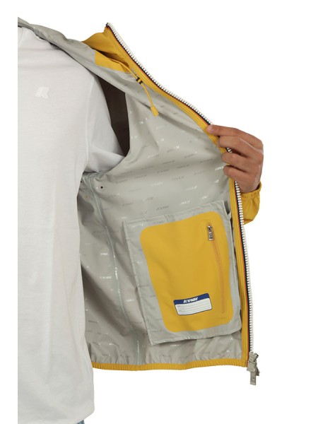 Giubbino K-Way Jack Stretch Yellow Mimosa