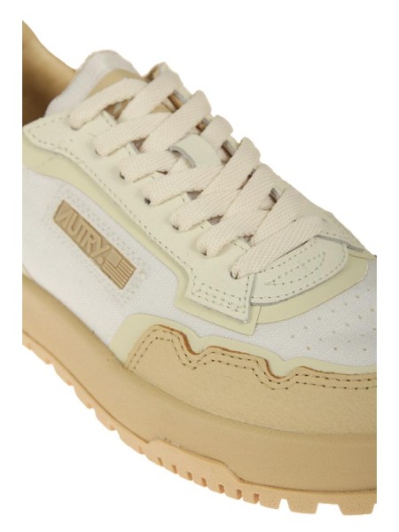 Sneakers Autry Wildpace Avorio/Cuoio