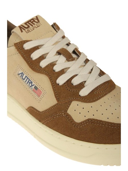 Sneakers Autry Medalist Beige/Marrone/Verde