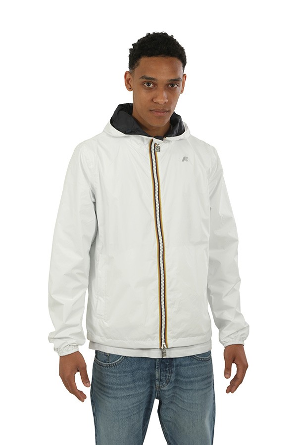 Giubbino K-Way Jake Plus.2 Double White/Blu