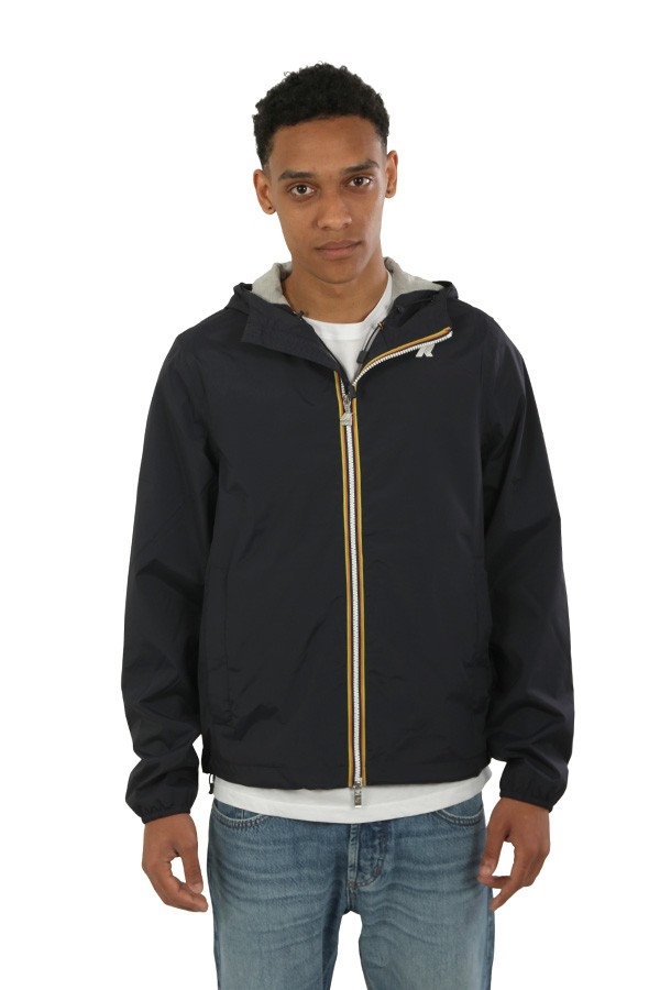 Giubbino K-Way Jack Strech Dot Blu
