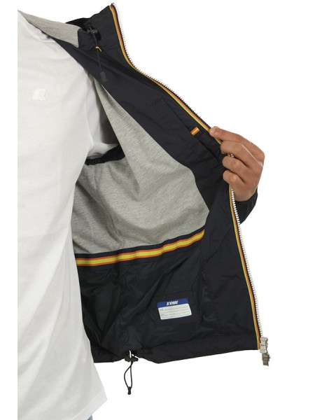Giubbino K-Way Jack Strech Dot Blu