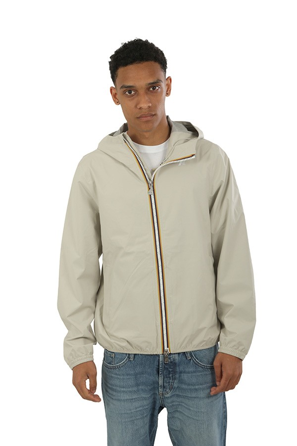 Giubbino K-Way Jack Stretch Dot Beige