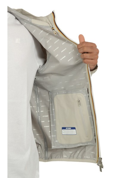 Giubbino K-Way Jack Stretch Dot Beige