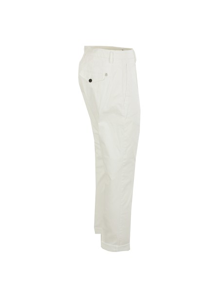 Pantalone DONDUP Joe Carrot in Bianco