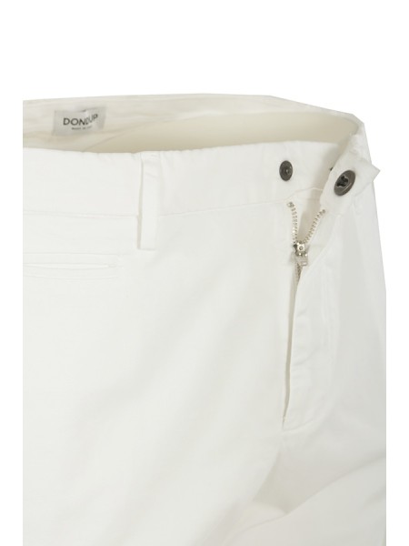 Pantalone DONDUP Joe Carrot in Bianco