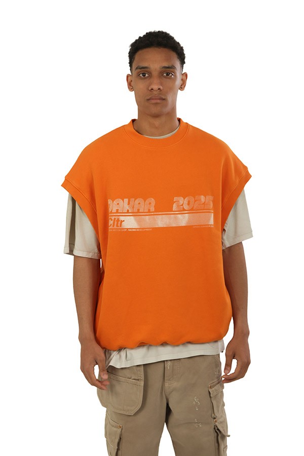 Felpa Cultura Arancio