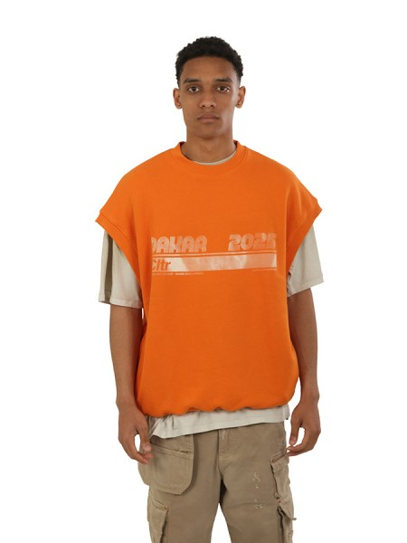 Felpa Cultura Arancio