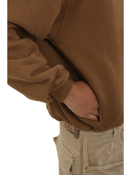 Felpa Cultura Marrone