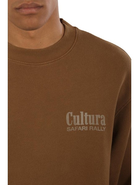 Felpa Cultura Marrone