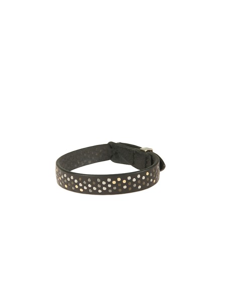 Bracciale Orciani con Borchie Nero