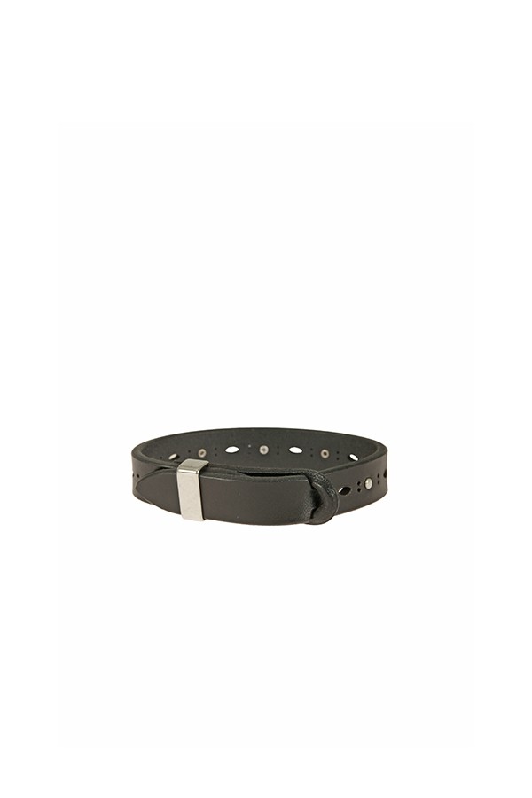 Bracciale Orciani Traforato e con Borchie Nero