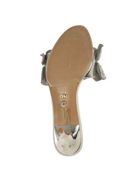 Scarpa Mule Dhabi Argento