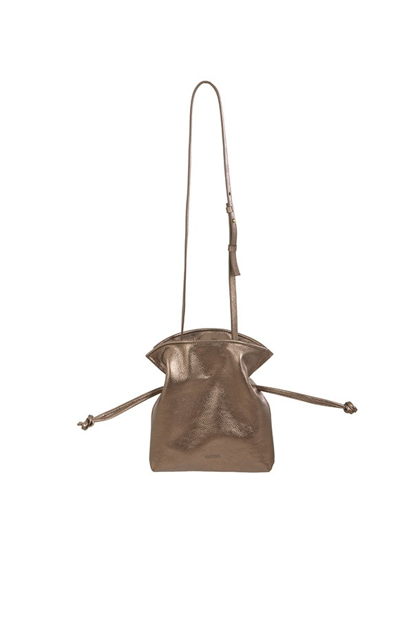 Borsa Arron in Pelle Bronzo