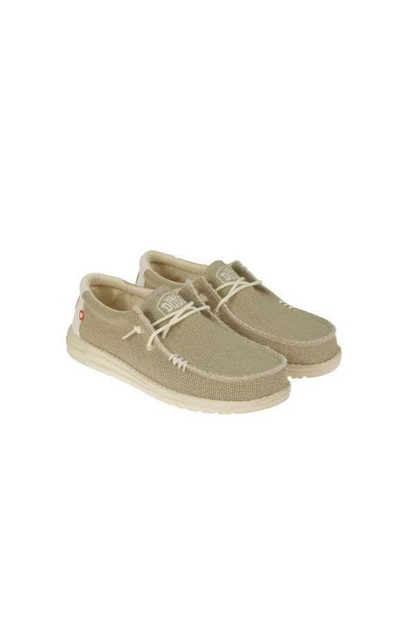 Scarpa Hey Dude Wally Braided Off White