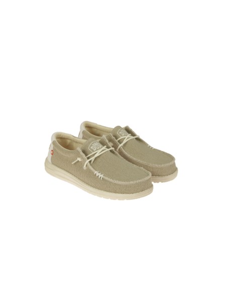 Scarpa Hey Dude Wally Braided Off White