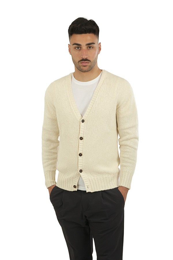 Maglia Drumohr Cardigan Corda