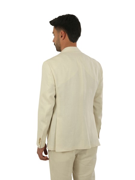 Giacca Canali Monopetto Off White