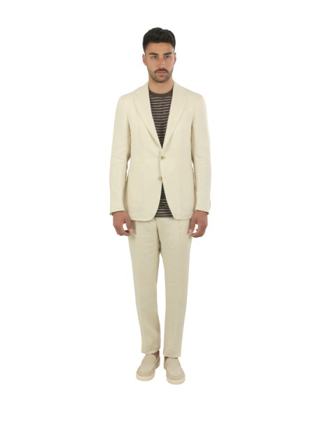 Giacca Canali Monopetto Off White