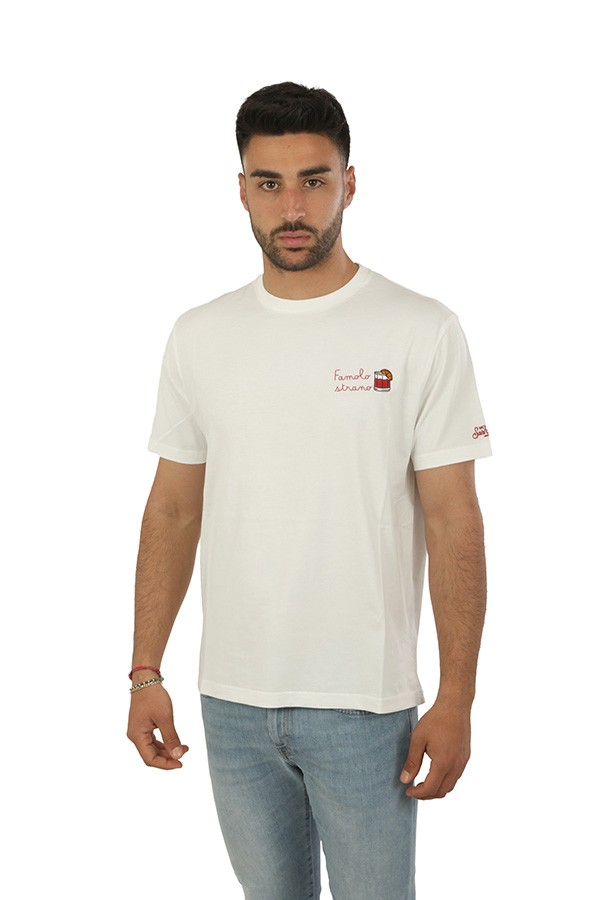 Abbigliamento m/m portofino in jersey di cotone classic fit 100%co