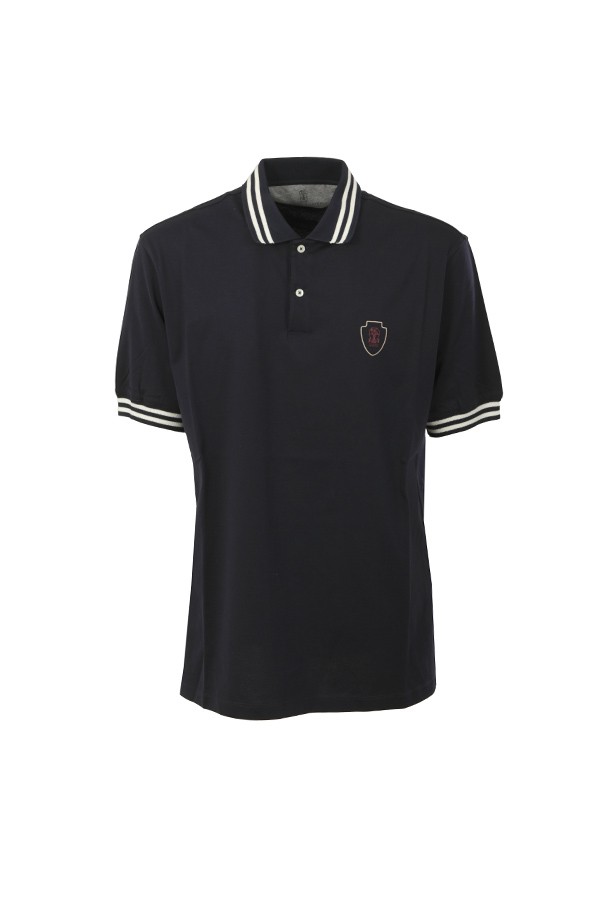 Maglia Brunello Cucinelli Polo Blu