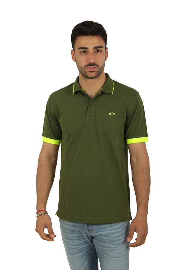Maglia SUN68 Verde Scuro