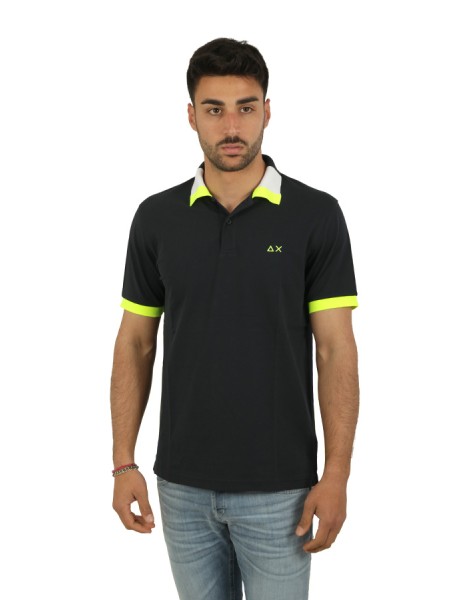 Maglia SUN68 Blu Navy