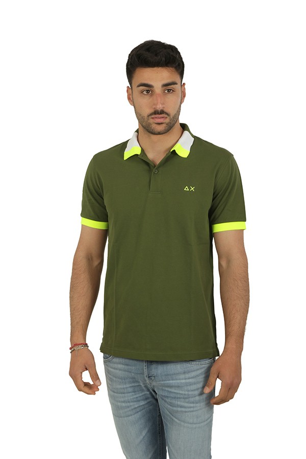 Maglia SUN68 Verde Scuro