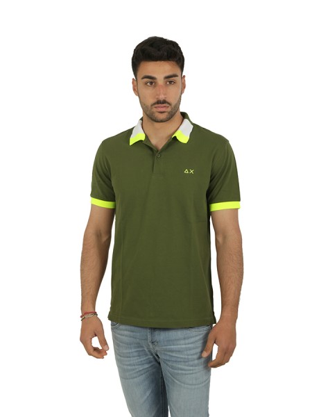 Maglia SUN68 Verde Scuro