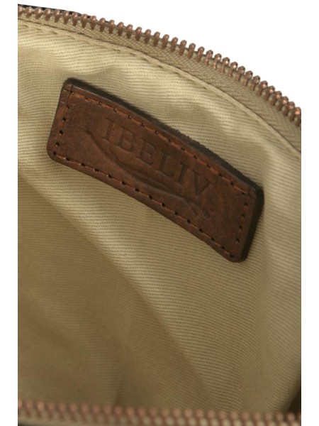 Pochette Ibeliv Ampy in Rafia Black