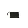 Pochette Ibeliv Ampy in Rafia Black