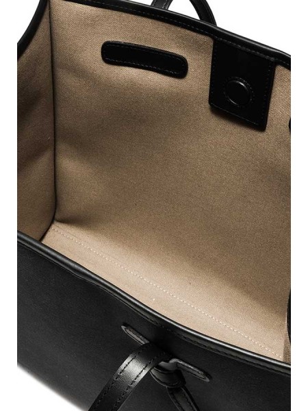 Borsa Marcella di Gianni Chiarini Nero/Corda