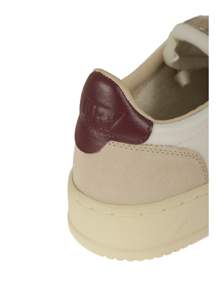 Sneakers Autry Medalist Bianco/Bordeaux