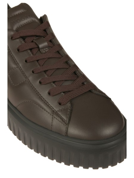 Sneakers Hogan H-Stripes Marrone