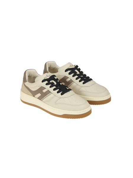 Sneakers Hogan H-630 Avorio/Marrone