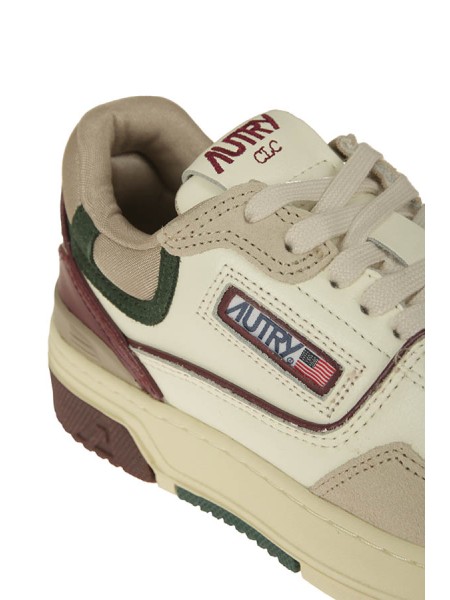 Sneakers Autry CLC Low Bianco/Bordeaux