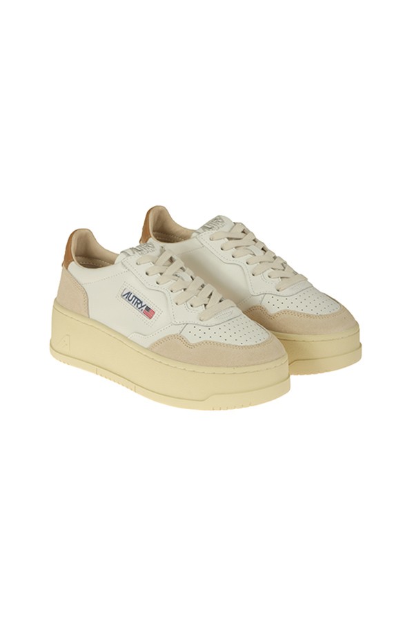 Sneakers Autry Platform Bianco/Brnsug
