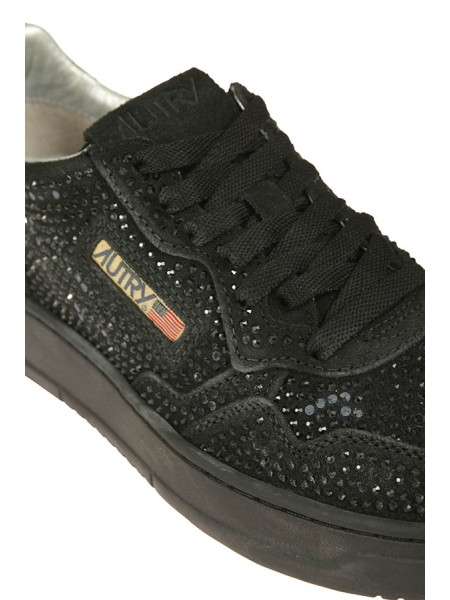 Sneakers Autry Medalist Low Crystal Nero