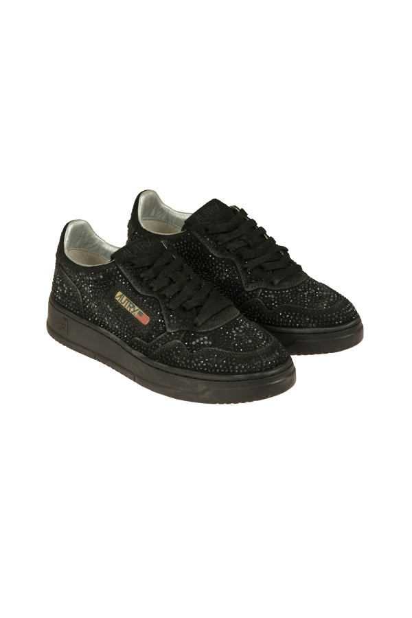 Calzature Sneakers Autry Medalist Low Crystal Nero