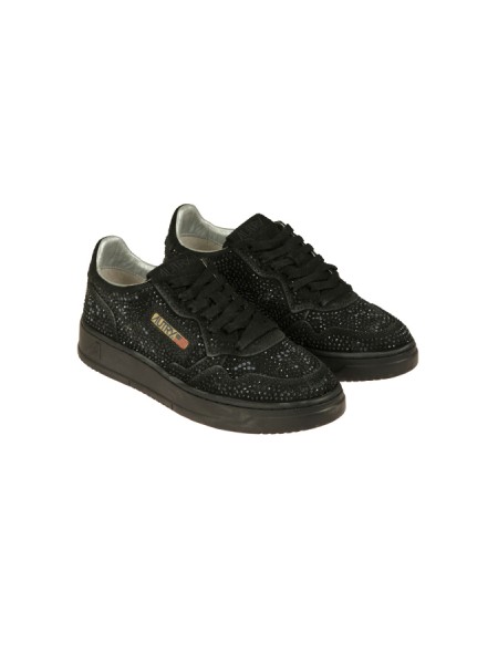 Sneakers Autry Medalist Low Crystal Nero