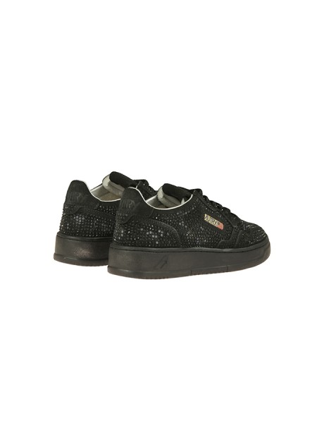 Sneakers Autry Medalist Low Crystal Nero
