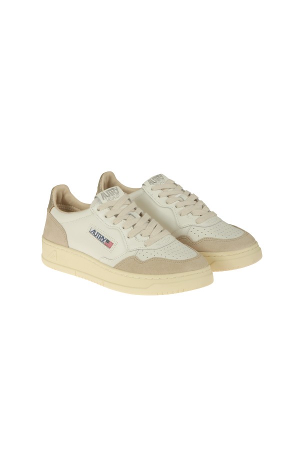 Sneakers Autry Medalist Bianco/Oro