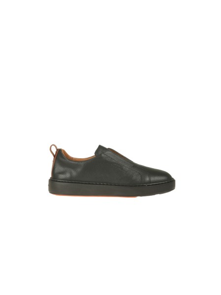 Scarpa Santoni Slip-On Nero