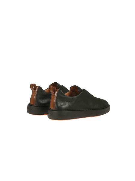 Scarpa Santoni Slip-On Nero