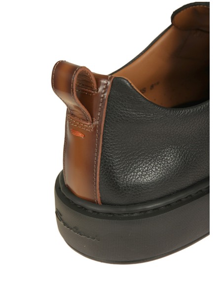 Scarpa Santoni Slip-On Nero