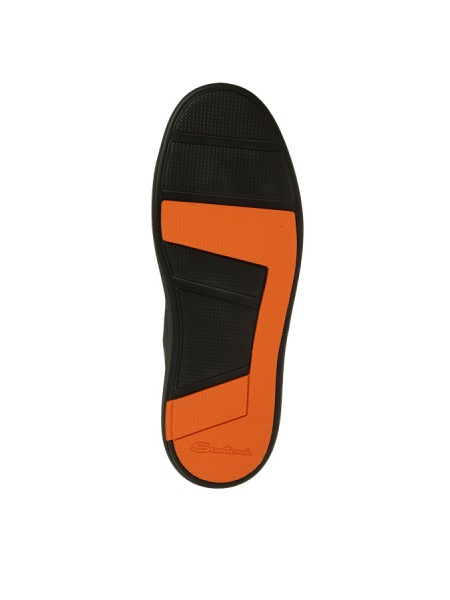 Scarpa Santoni Slip-On Nero